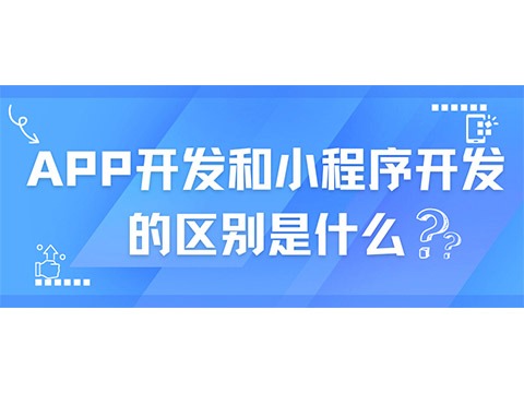 APP开发和小程序开发的区别是什么？