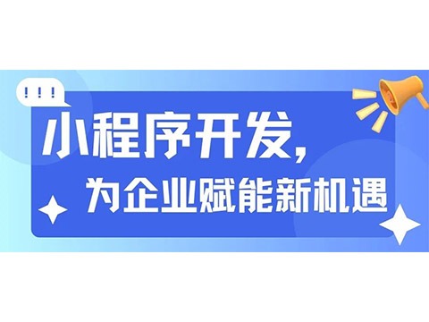 小程序开发，为企业赋能新机缘